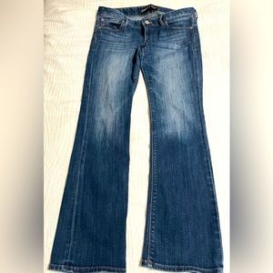 Dark Wash Barely Boot 10 Short Express Jeans